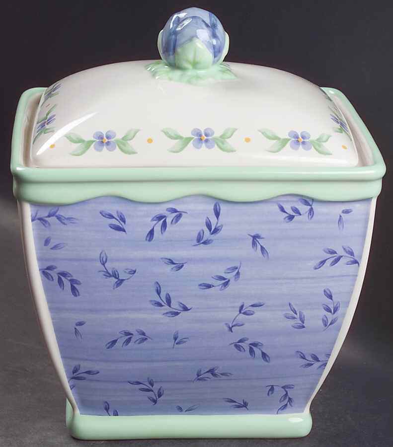 Summer Breeze Medium Canister & Lid by Pfaltzgraff-1