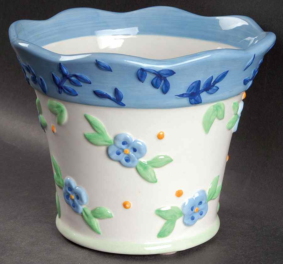 Summer Breeze 6" Flower Pot by Pfaltzgraff-1