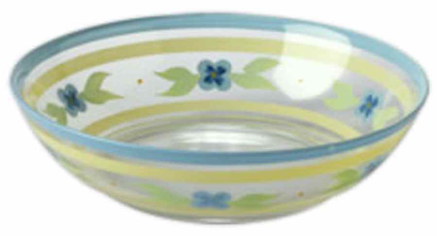 Summer Breeze Glassware Individual Salad Bowl by Pfaltzgraff-1