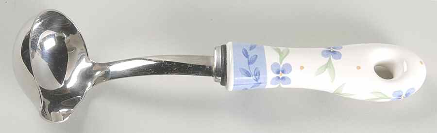 Summer Breeze Gravy Ladle with Stainless Bowl by Pfaltzgraff-1