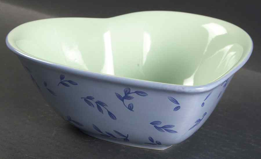 Summer Breeze 8" Heart Shaped Bowl by Pfaltzgraff-1