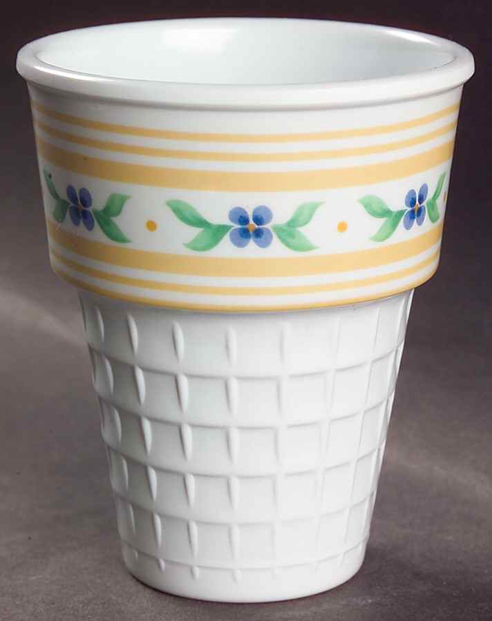 Summer Breeze Ice Cream Cone Shaped Dish-Melamine by Pfaltzgraff-1