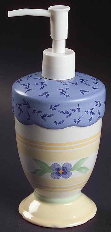 Summer Breeze Sculpted Lotion Dispenser by Pfaltzgraff-1
