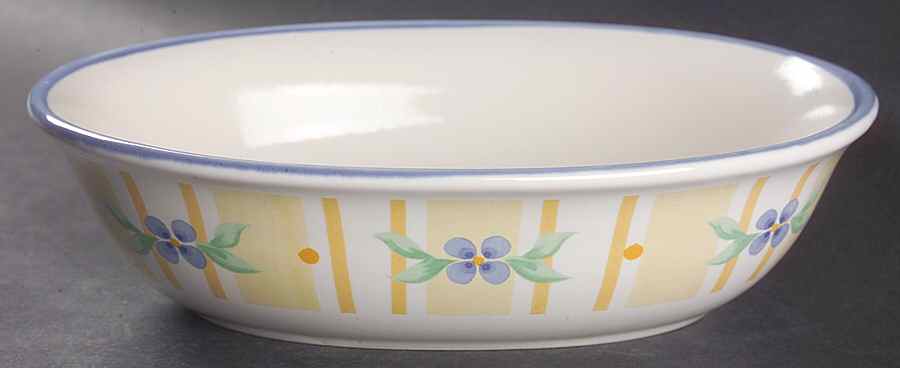 Summer Breeze 8" Oval Vegetable Bowl by Pfaltzgraff-1