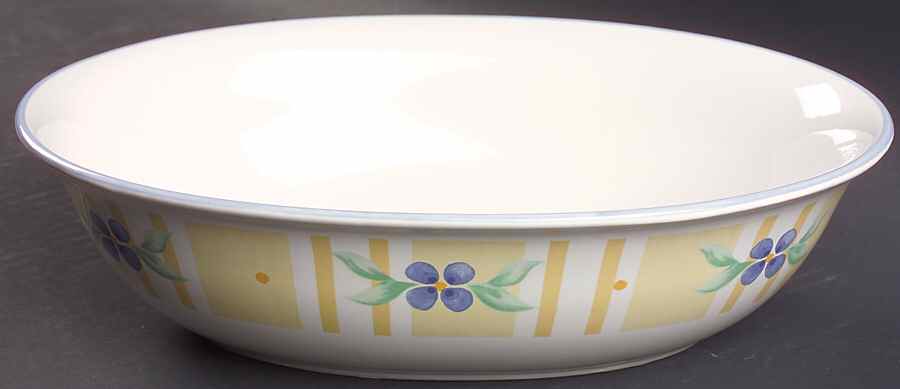 Summer Breeze 11" Oval Vegetable Bowl by Pfaltzgraff-1