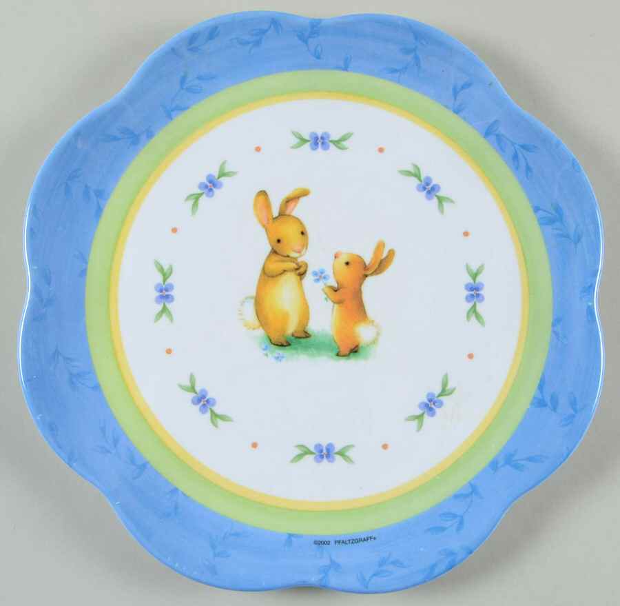 Summer Breeze Melmac/Melamine Child's Plate by Pfaltzgraff-1