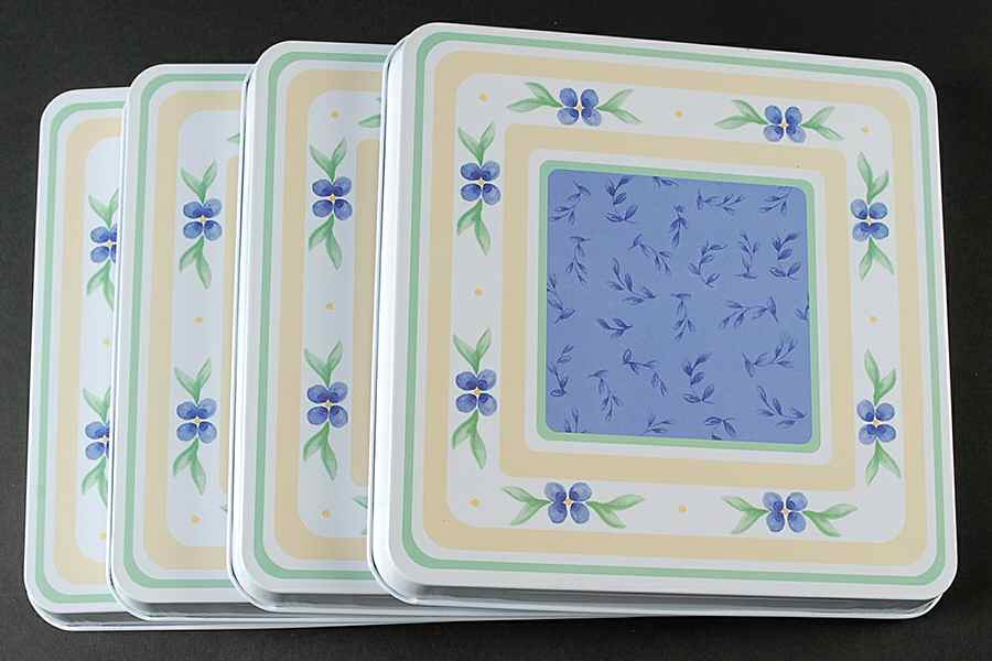 Summer Breeze Square Stove Cover - Set of 4 by Pfaltzgraff-1
