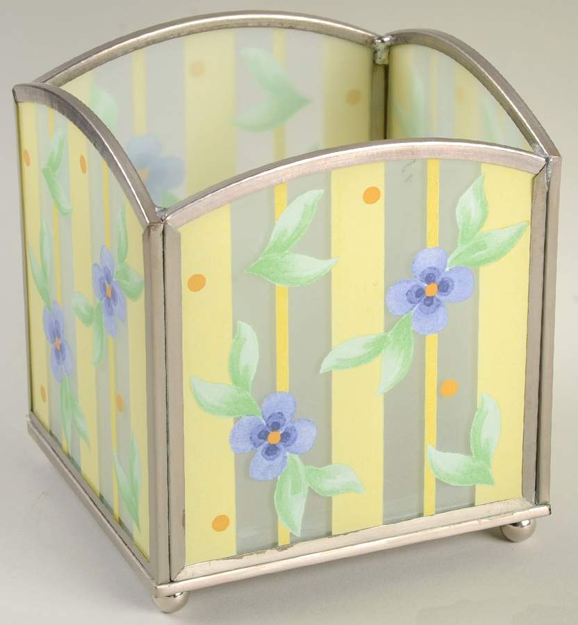 Summer Breeze Stain Glass Candleholder by Pfaltzgraff-1