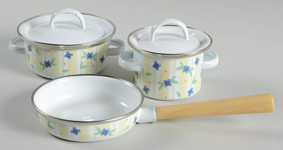 Summer Breeze (5 Piece) Kid's Metal Cookware Set by Pfaltzgraff-1