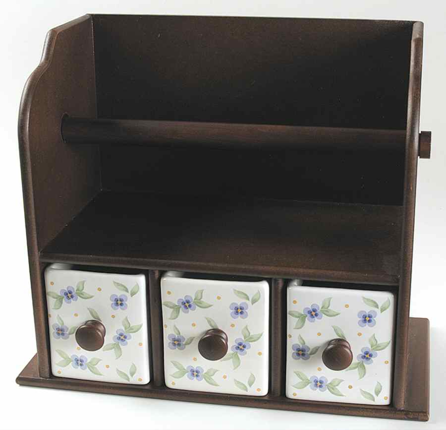 Summer Breeze Paper Towel Organizer by Pfaltzgraff-1