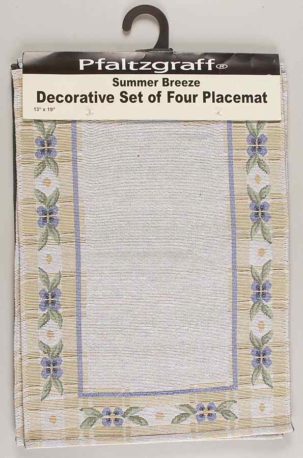 Summer Breeze Tapestry Placemat - Set of 4 by Pfaltzgraff-1