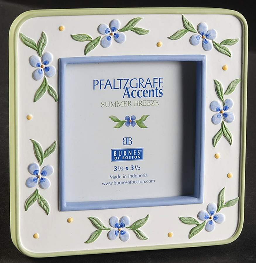 Summer Breeze Frame-Holds 3 1/2" X 3 1/2" by Pfaltzgraff-1