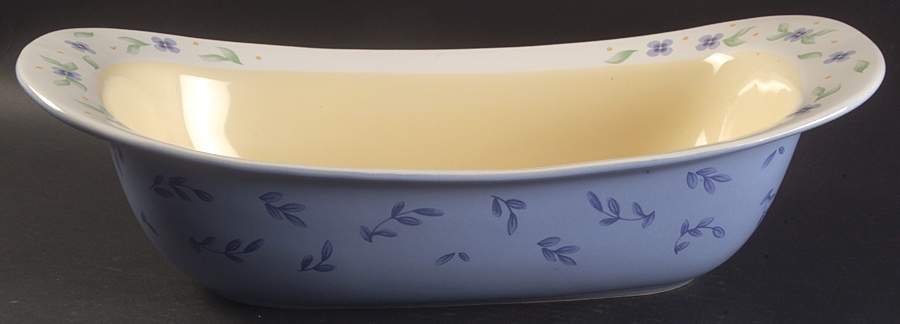 Summer Breeze Scoop Serving Bowl by Pfaltzgraff-1