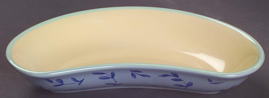 Summer Breeze Crescent Salad Plate by Pfaltzgraff-1