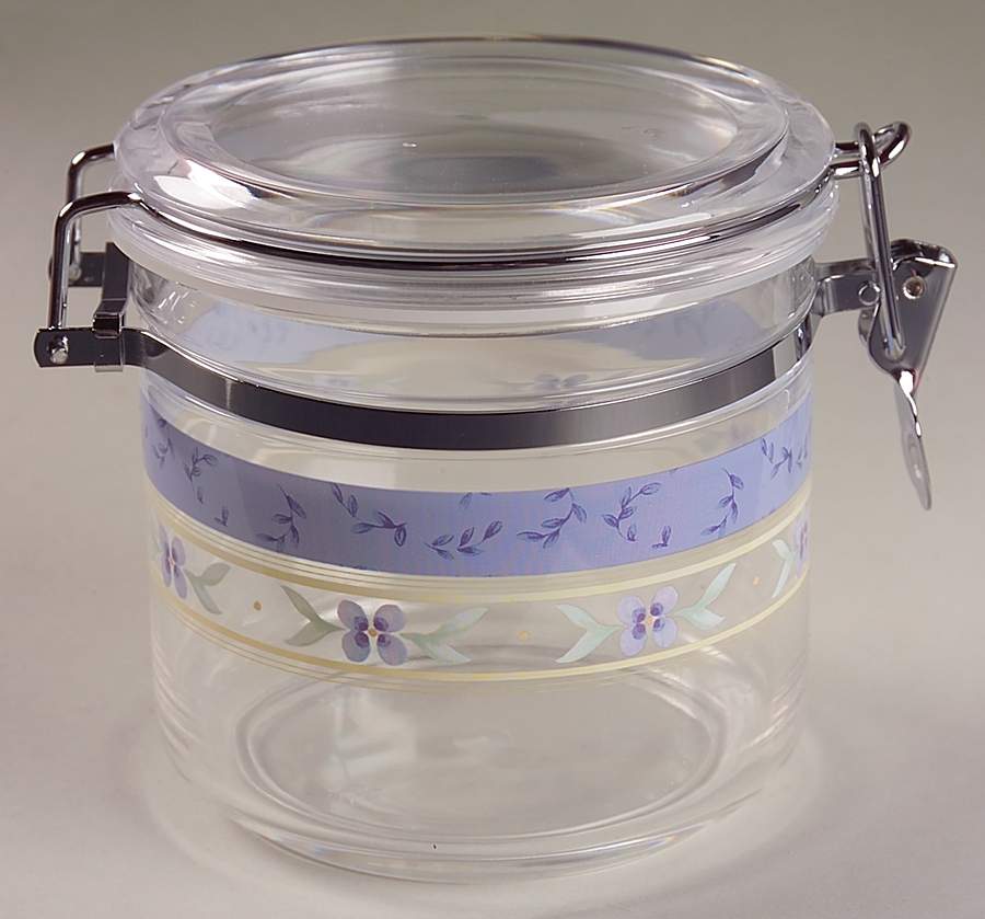 Summer Breeze Small Acrylic Storage Jar & Lid by Pfaltzgraff-1