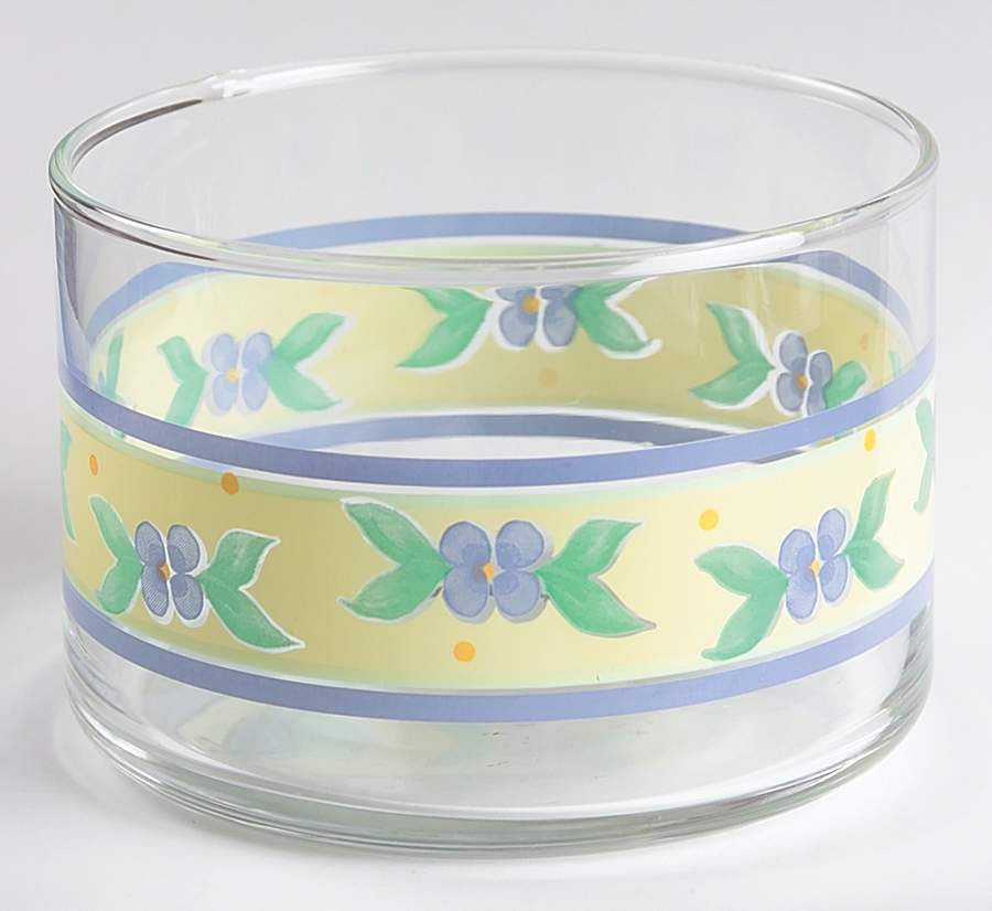 Summer Breeze Small Glassware Storage Jar No Lid by Pfaltzgraff-1