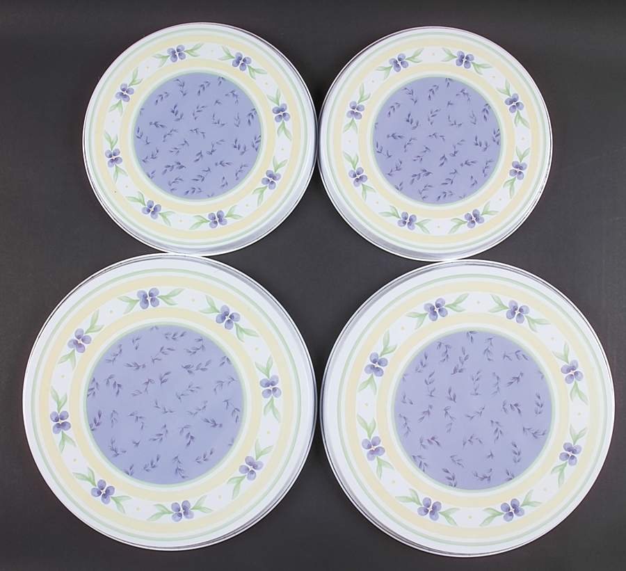 Summer Breeze (Set/4) Tin Stove Covers-2 8" & 2 10" Round Covers by Pfaltzgraff-1