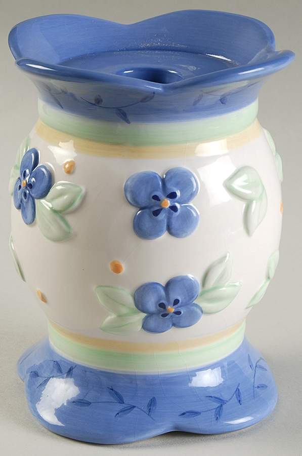 Summer Breeze 5" Pillar Candleholder by Pfaltzgraff-1