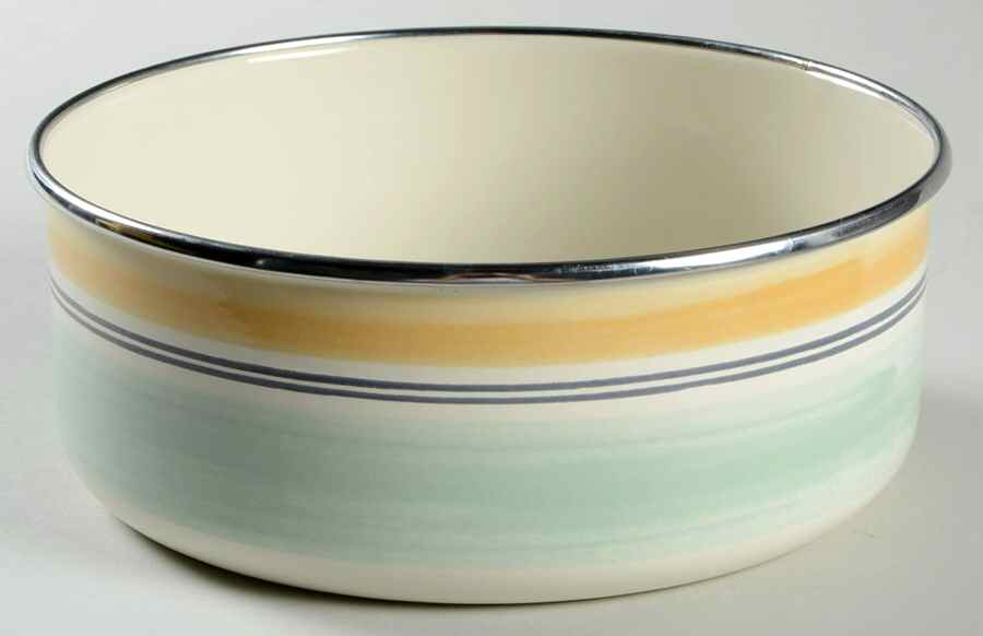 Key Largo 6 3/4" Metal Bowl by Pfaltzgraff-1