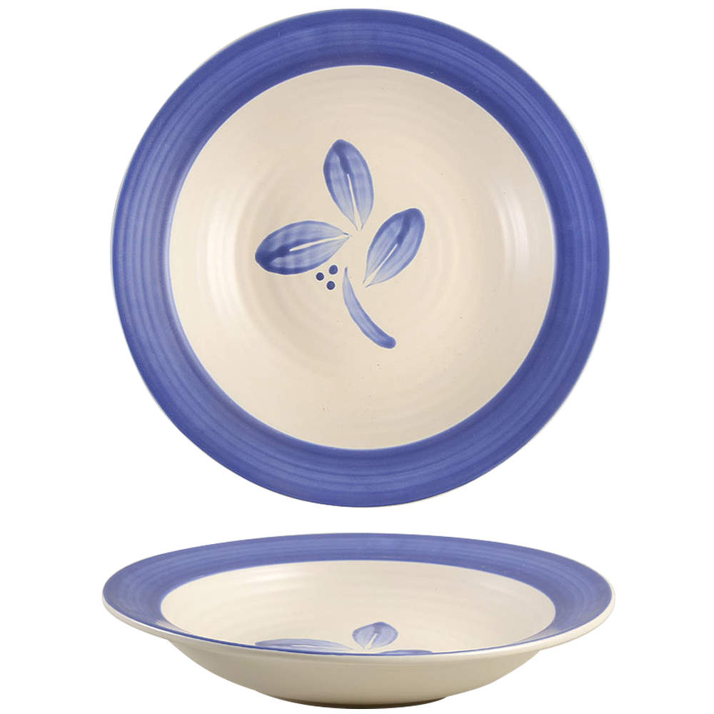 Villa Flora 10" Individual Pasta Bowl by Pfaltzgraff-1