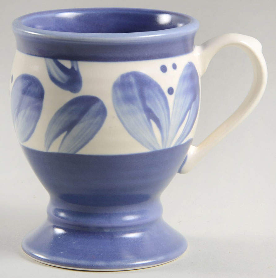 Villa Flora Pedestal Mug by Pfaltzgraff-1