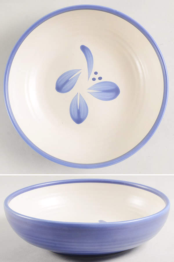 Villa Flora 8" Round Vegetable Bowl by Pfaltzgraff-1