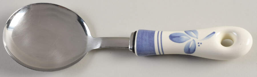Villa Flora Casserole Spoon with Stainless Bowl by Pfaltzgraff-1