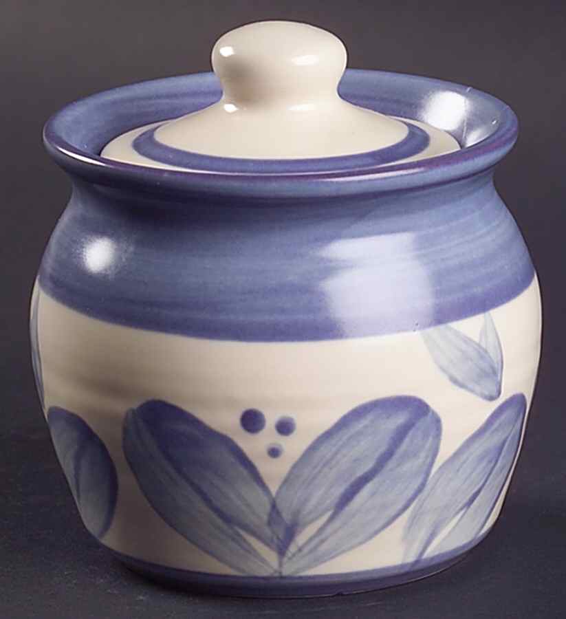 Villa Flora Sugar Bowl & Lid by Pfaltzgraff-1