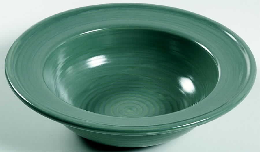 Stonewash Green Soup/Cereal Bowl by Pfaltzgraff-1