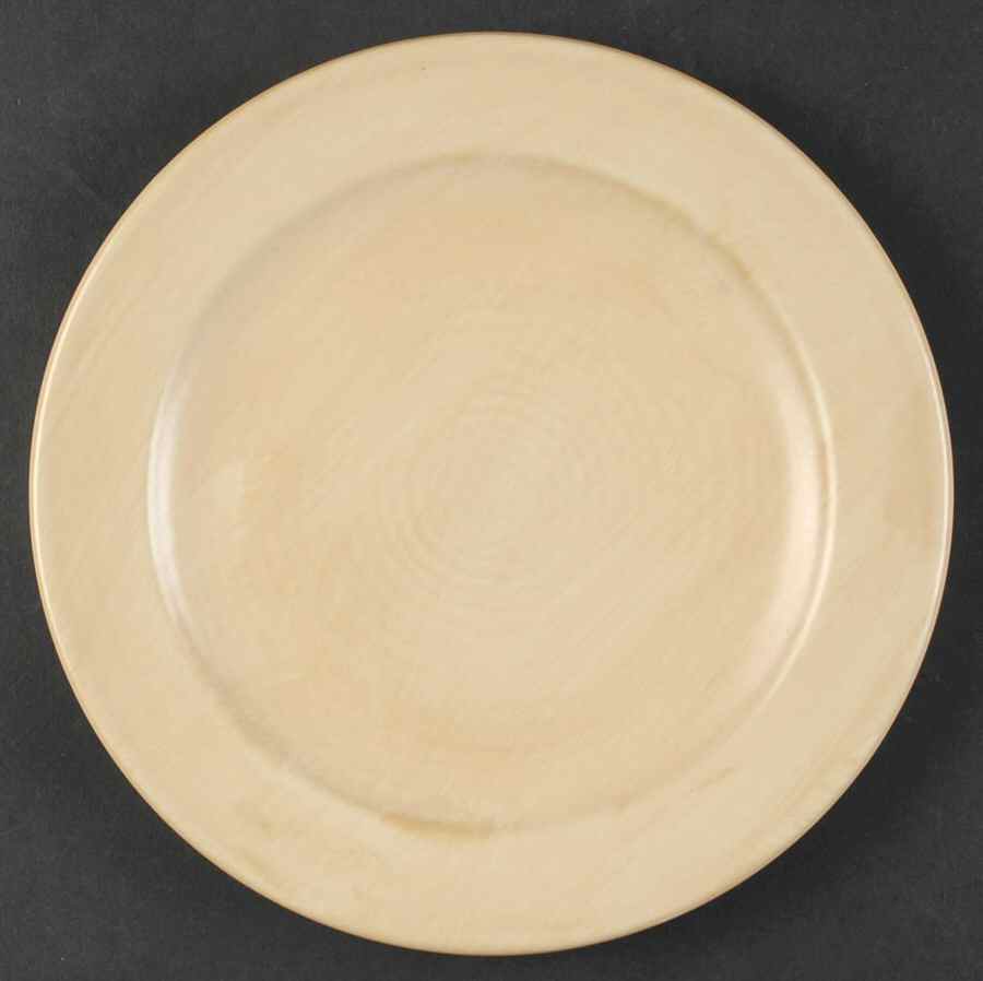 Stonewash Yellow Salad Plate by Pfaltzgraff-1