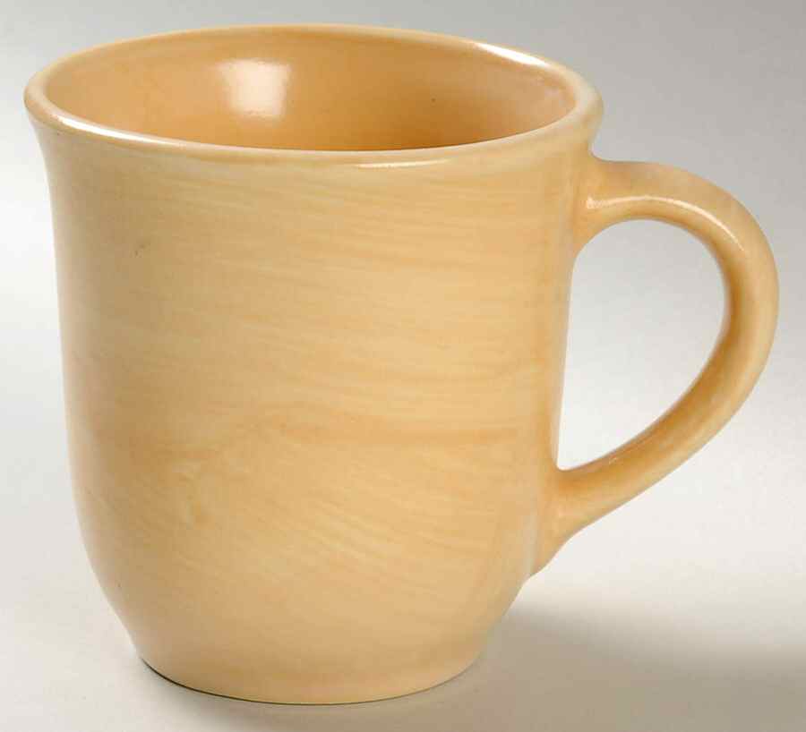 Stonewash Yellow Mug by Pfaltzgraff-1