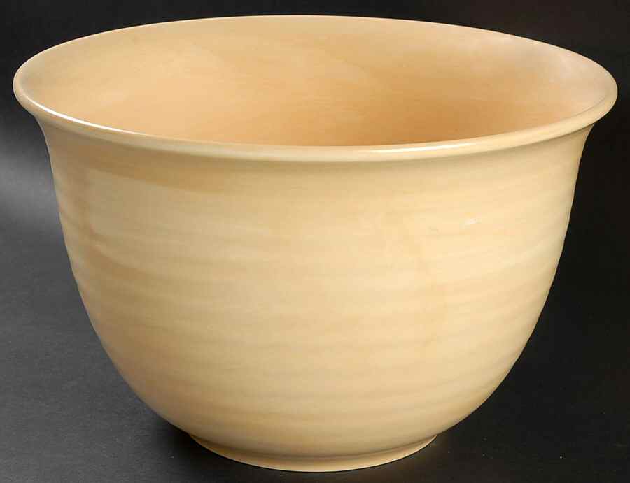 Stonewash Yellow Round Great Bowl by Pfaltzgraff-1
