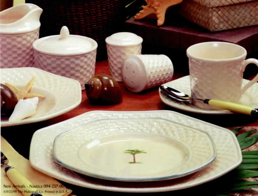 Rattan Accent Salad Plate by Pfaltzgraff-1