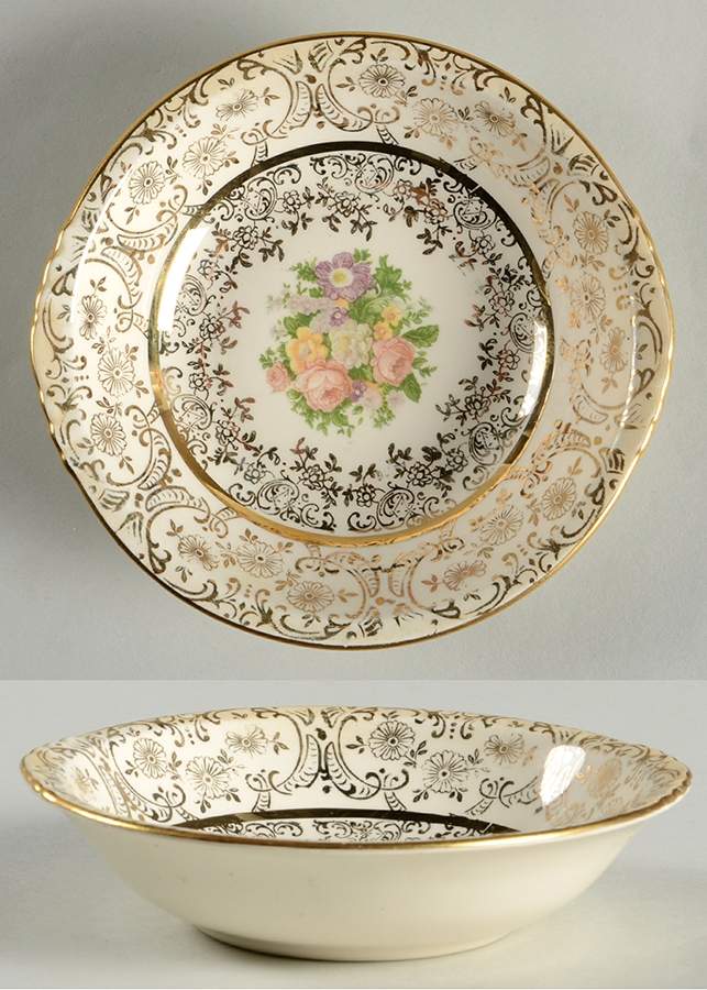 PCP122 Fruit/Dessert (Sauce) Bowl by Paden City-1