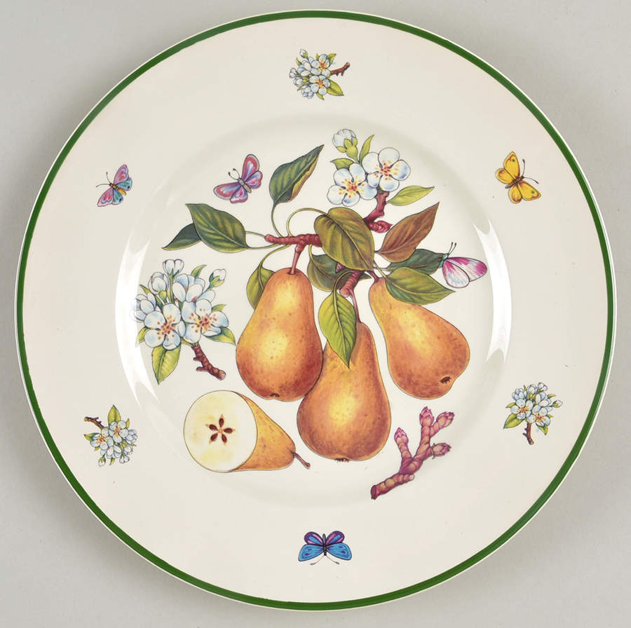 Abbey Fruits Salad Plate by Prinknash-1