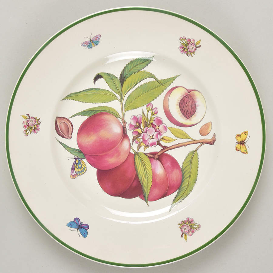 Abbey Fruits Salad Plate by Prinknash-1