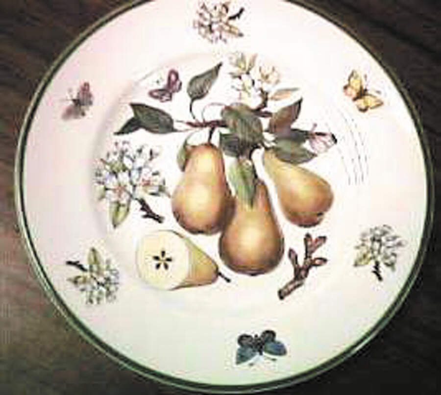 Abbey Fruits Dinner Plate by Prinknash-1
