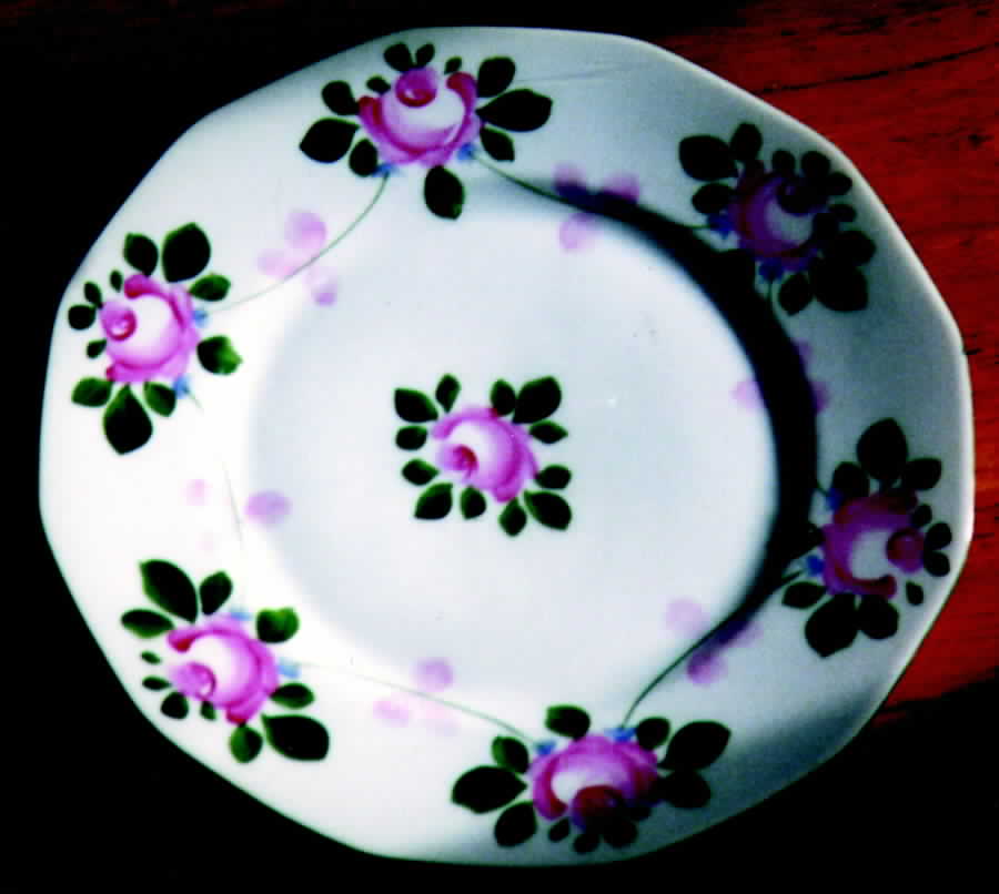 Rosewood Dinner Plate by Phoenix (Czech)-1