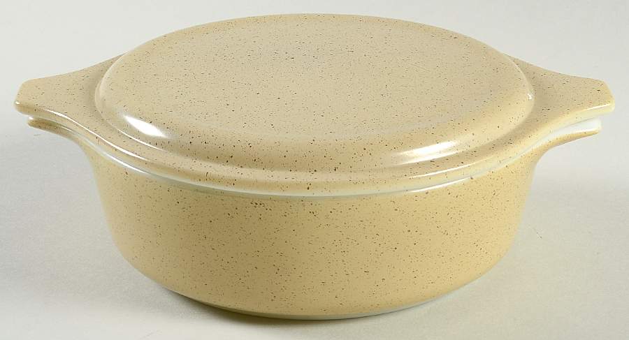 Homestead-Brown 1.5 Qt Round Covered Casserole by Pyrex-1