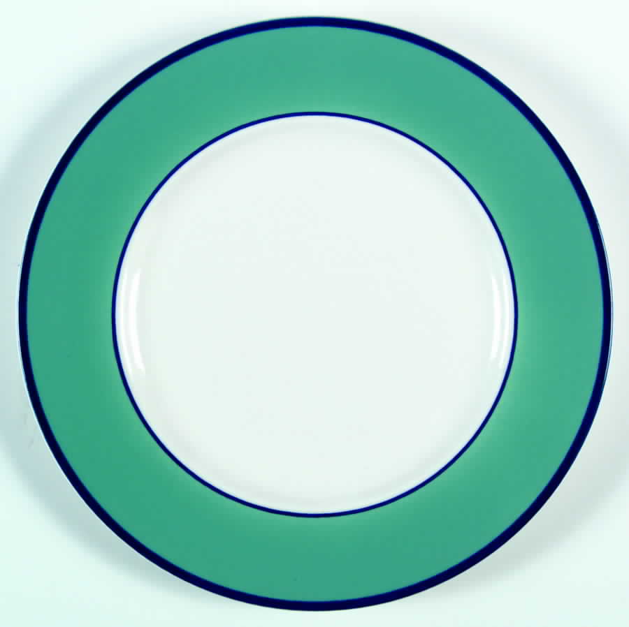 Spa Aqua Green Salad Plate by Pagnossin-1