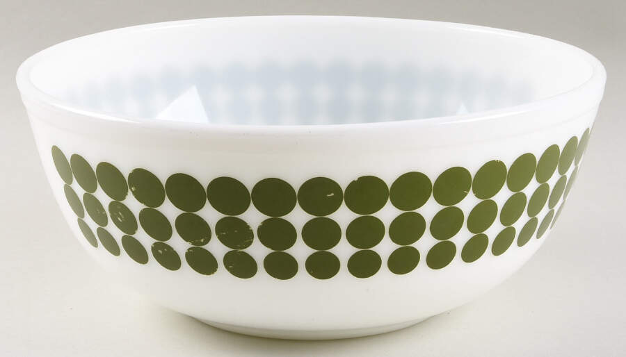 Dot 10" Mixing Bowl by Pyrex-1