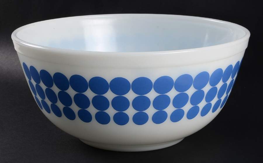 Dot 8" Mixing Bowl by Pyrex-1