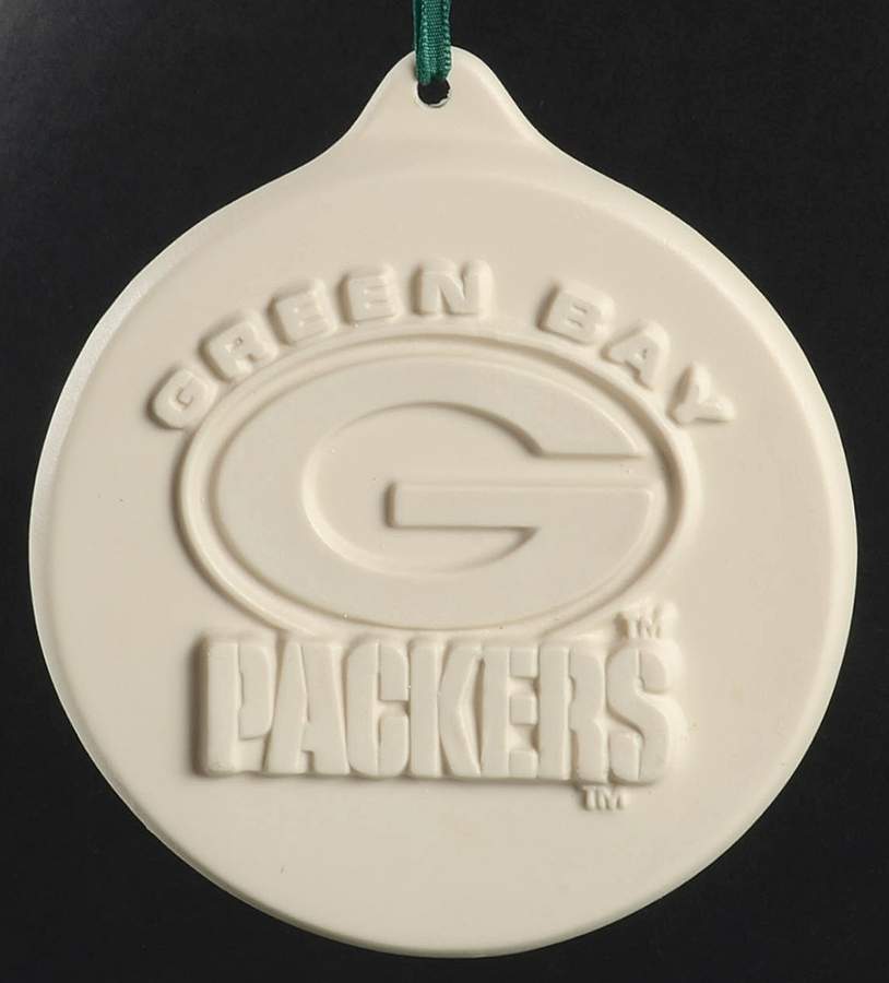 Green Bay Packers  Cookie Mold/Press by Pfaltzgraff-1
