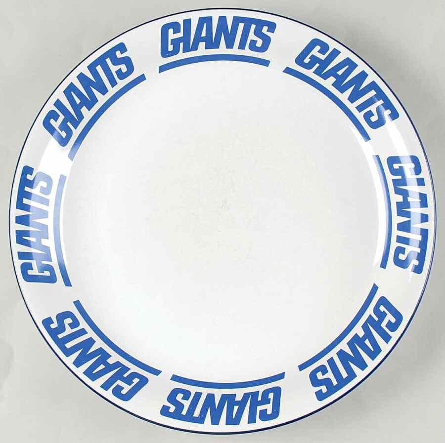 New York Giants 12" Chop Plate (Round Platter) by Pfaltzgraff-1
