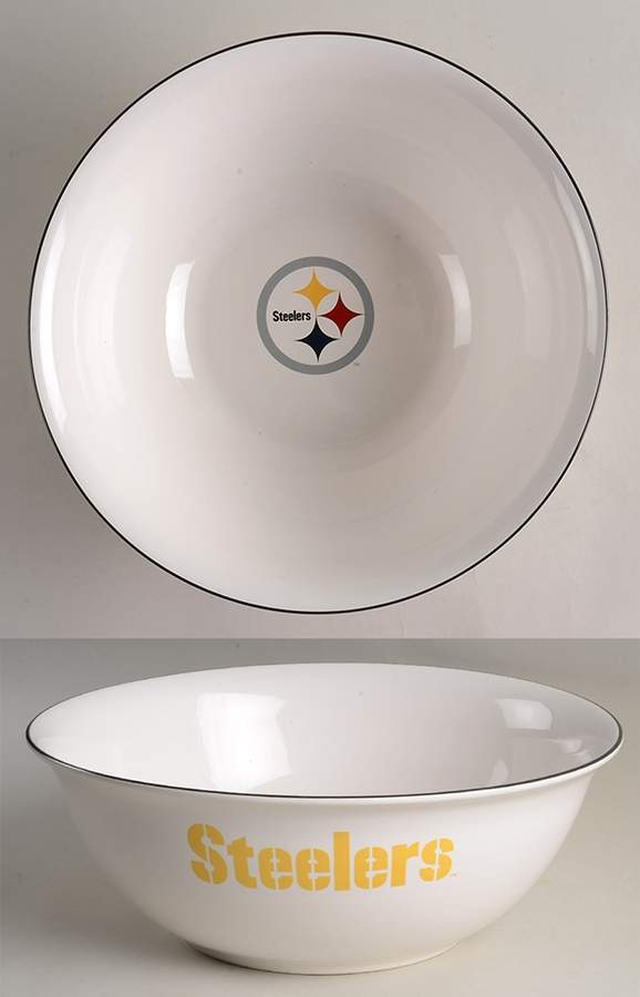 Pittsburgh Steelers Party Bowl by Pfaltzgraff-1