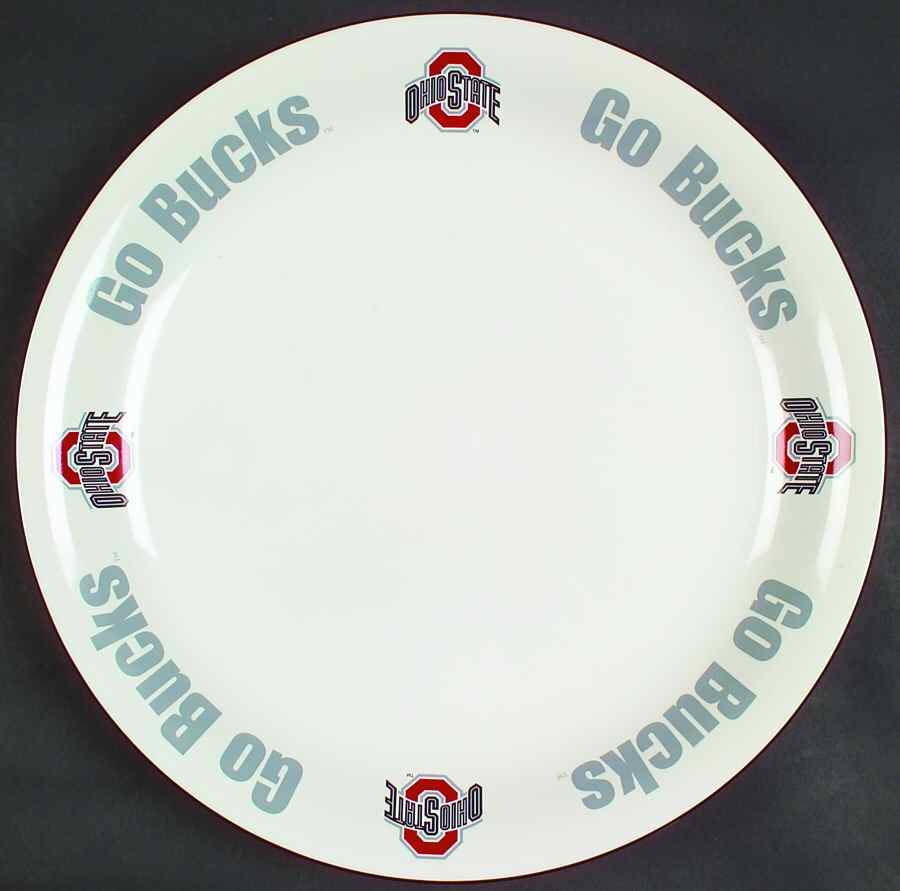 Ohio State 12" Chop Plate (Round Platter) by Pfaltzgraff-1