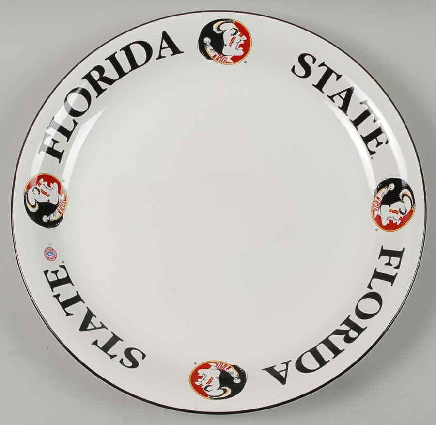 Florida State  12" Round Platter by Pfaltzgraff-1