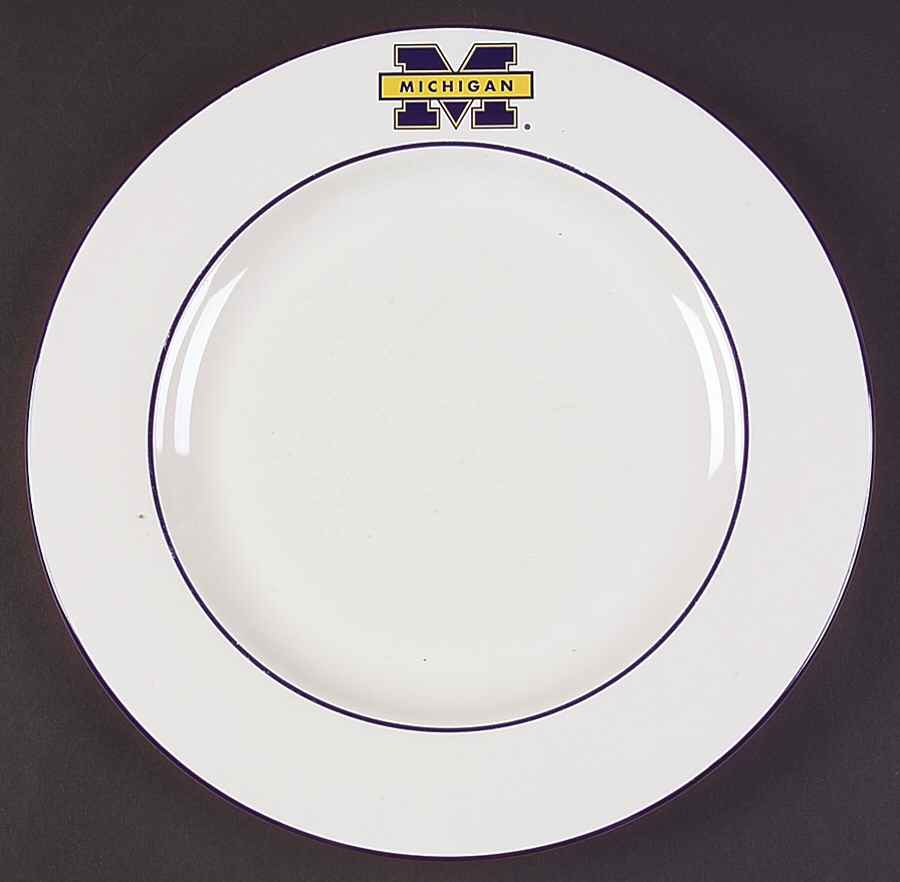 University of Michigan Dinner Plate by Pfaltzgraff-1