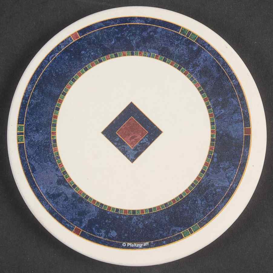 Atalya Round (Thirsty) Stone Coaster by Pfaltzgraff-1