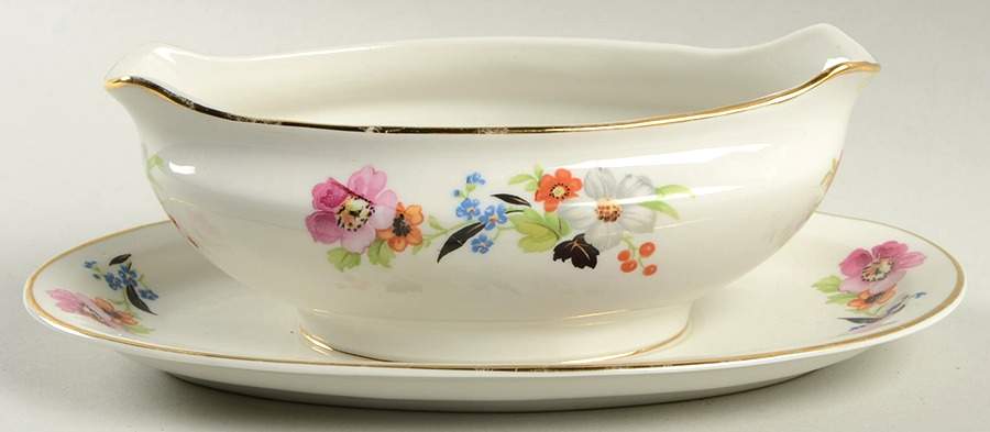 PRI10 Gravy Boat with Attached Underplate by Princess - Empcraft (USA)-1